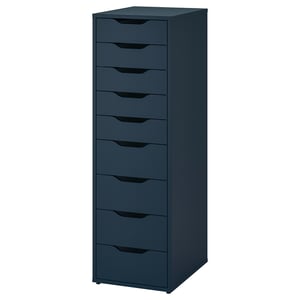 Alex Drawer Unit With 9 Drawers White Ikea