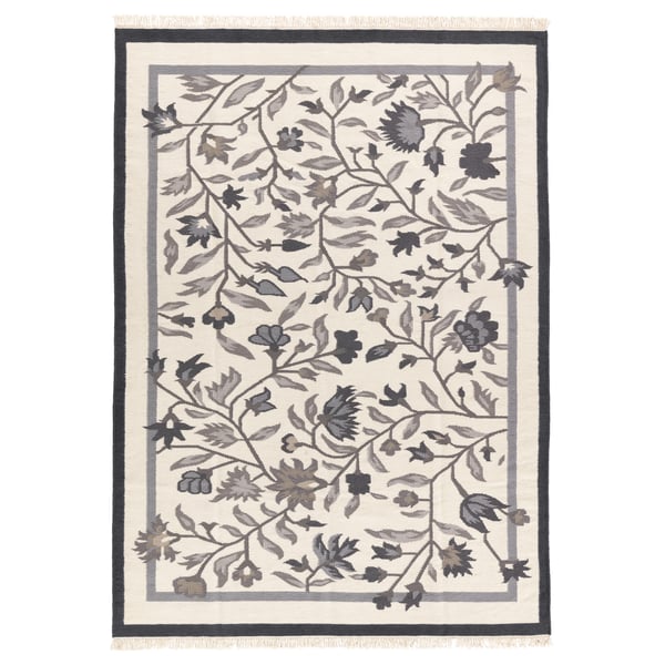 Alvine Rug Flatwoven Handmade Grey Ikea