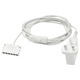 ANSLUTA LED driver with cord, white, 19 W