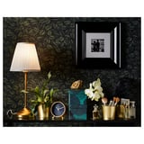 ÅRSTID Table lamp, brass/white