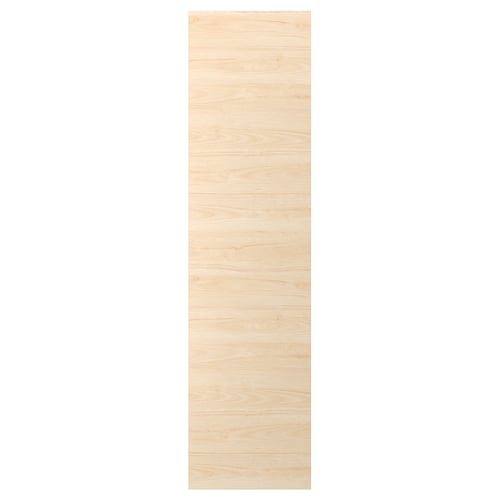 ASKERSUND wood-patterned panel, light ash, rectangular, modern design.