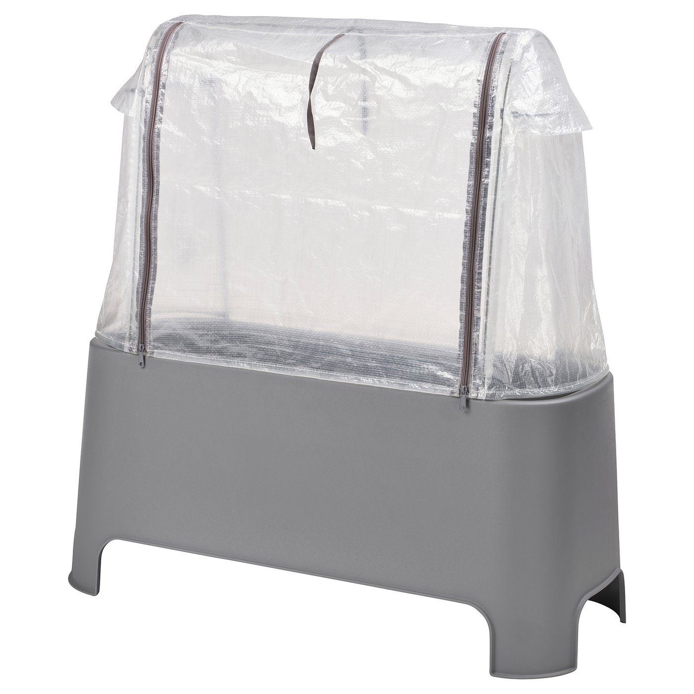 ASPAREN Plant set - outdoor grey/transparent white 89x38x91 cm