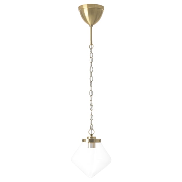 Atersken Pendant Lamp Clear Glass Diamond Shaped Ikea