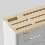 AVSTEG Knife holder, bamboo/white, 23 cm