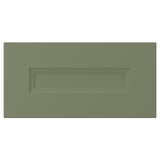 AXSTAD Drawer front, grey-green, 40x20 cm