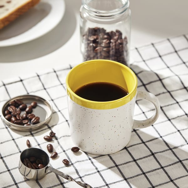 BATIKBOTIA Mug, yellow, 30 cl