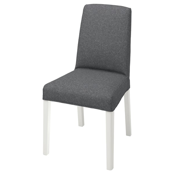 BERGMUND Chair cover, Gunnared medium grey