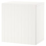 BESTÅ Shelf unit with door, white/Sutterviken white, 60x42x64 cm