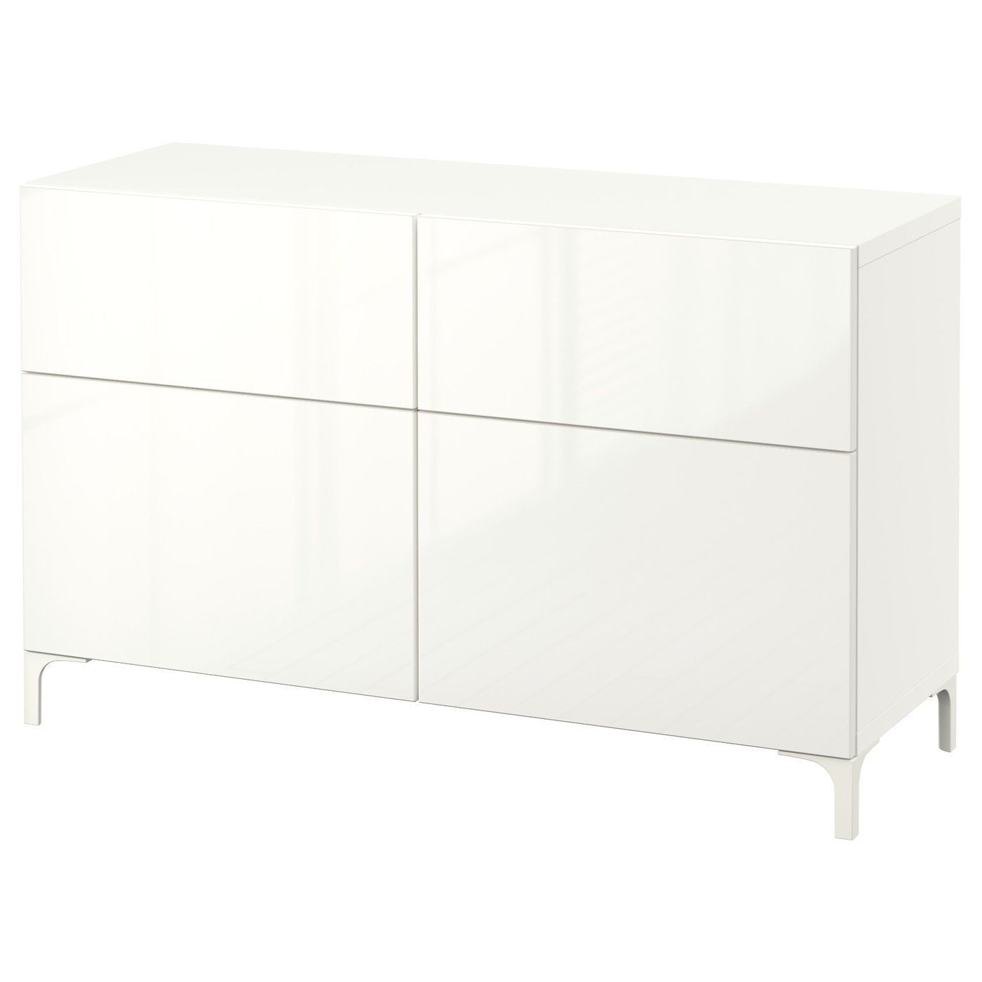 Besta Storage Combination W Doors Drawers White Selsviken High