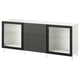 Option: BESTÅ Storage combination with drawers, white Lappviken/Stubbarp/Fällsvik anthracite, 180x42x74 cm
