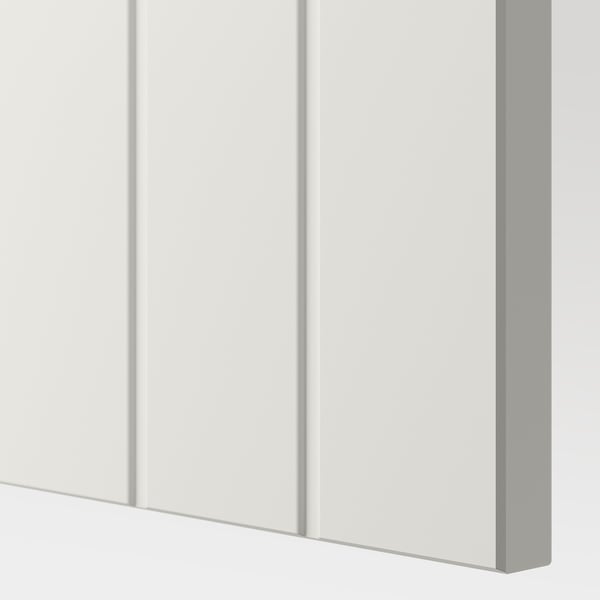 BESTÅ Storage combination with drawers, white/Sutterviken/Kabbarp white, 180x42x74 cm