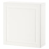 BESTÅ Wall-mounted cabinet combination, white/Smeviken white, 60x22x64 cm