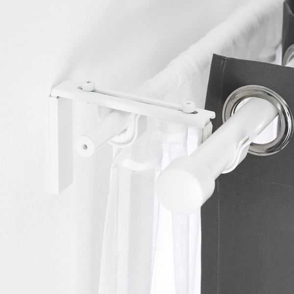 Betydlig Curtain Rod Holder White Ikea