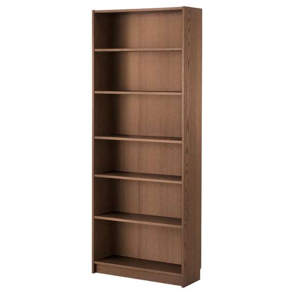 Billy Bookcase Brown Ash Veneer Ikea