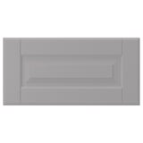 BODBYN Drawer front, grey, 40x20 cm