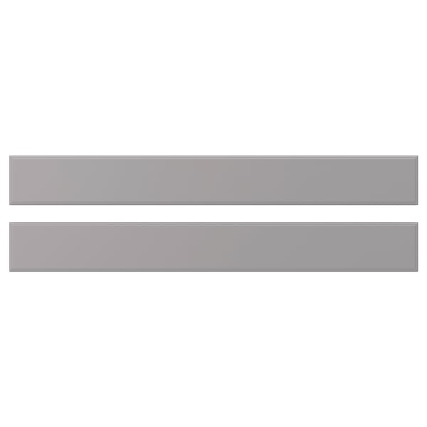 BODBYN Drawer front, grey, 80x10 cm