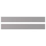 BODBYN Drawer front, grey, 80x10 cm