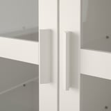 BRIMNES / BURHULT TV storage combination, white, 338x41x190 cm