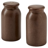 BRUGDHAJ Salt/pepper shaker, set of 2, brown, 9 cm