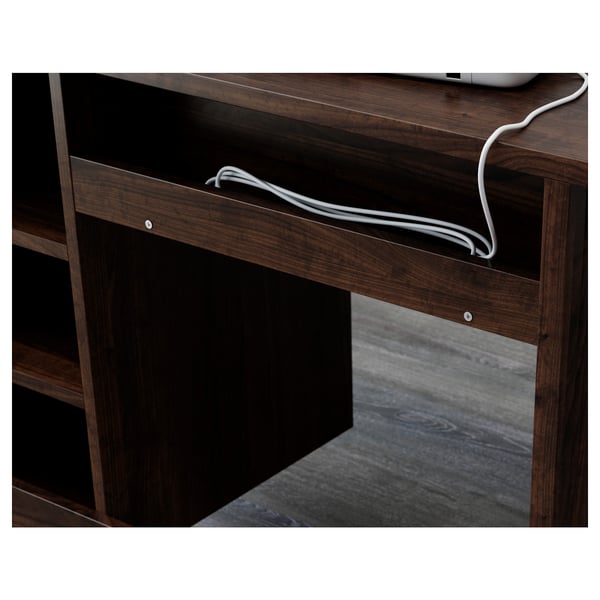 Brusali Desk Brown Ikea