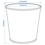 DAIDAI Plant pot, brass-colour, 9 cm