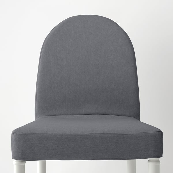 DANDERYD / DANDERYD Table with 2 chairs and bench, oak veneer white/Vissle grey, 130x80 cm