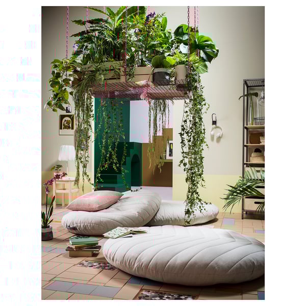 Dihult Pouffe Katorp Natural Ikea