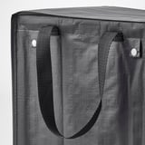 DIMPA Waste sorting bag, white/dark grey/light grey, 22x35x45 cm/35 l