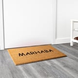 DONSLUND Door mat, natural, 40x70 cm
