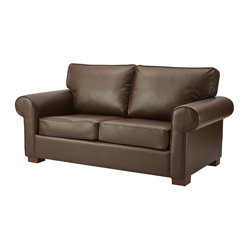 EKTORP 2seat sofa Kimstad dark brown IKEA