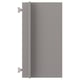 Option: ENHET Corner panel, grey, 40x75 cm