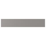 ENHET Drawer front, grey, 80x15 cm