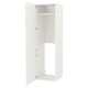 ENHET High cab for fridge/freezer w doors, white, 60x62x210 cm