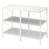 ENHET Kitchen island, white, 123x63.5x91 cm