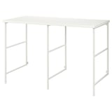 ENHET Storage combination, white/white laminate, 139x63.5x87.5 cm