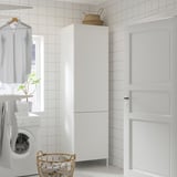ENHET Storage combination, white, 60x62x210 cm