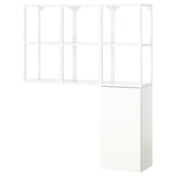 ENHET Storage combination, white, 120x32x150 cm