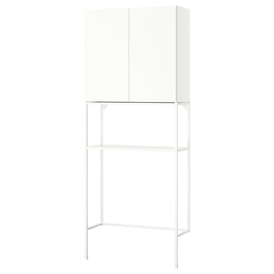 ENHET Storage combination, white, 80x32x204 cm