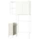 Option: ENHET Storage combination, white, 120x32x204 cm
