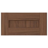 ENKÖPING Drawer front, brown walnut effect, 40x20 cm