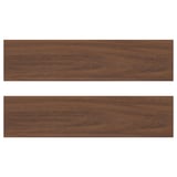 ENKÖPING Drawer front, brown walnut effect, 40x10 cm