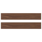 ENKÖPING Drawer front, brown walnut effect, 60x10 cm