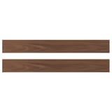 ENKÖPING Drawer front, brown walnut effect, 80x10 cm