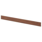 ENKÖPING Plinth, brown walnut effect, 220x8 cm