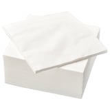 FANTASTISK Paper napkin, white, 40x40 cm