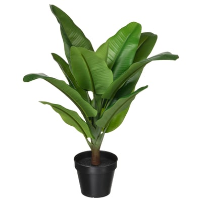 FEJKA Artificial potted plant, in/outdoor Banana tree, 12 cm