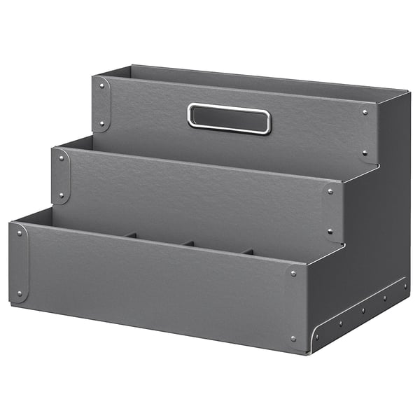 Fjalla Desk Organiser Dark Grey Ikea