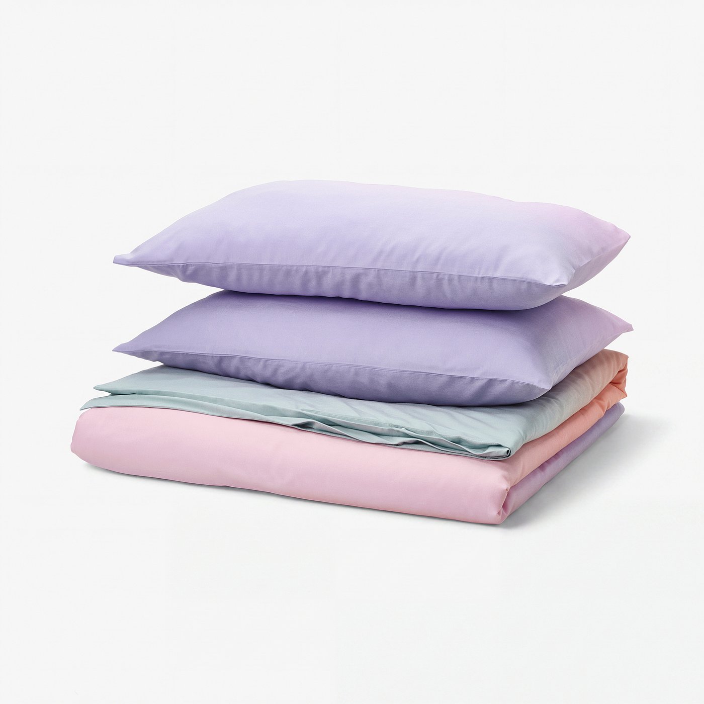 FLÄDERBUSKE Duvet cover and 2 pillowcases, multicolour, 240x220/50x80 cm