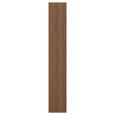 FÖRBÄTTRA Cover panel, brown walnut effect, 39x240 cm
