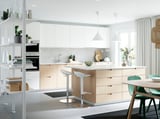 FRÖJERED Drawer front, light bamboo, 80x40 cm